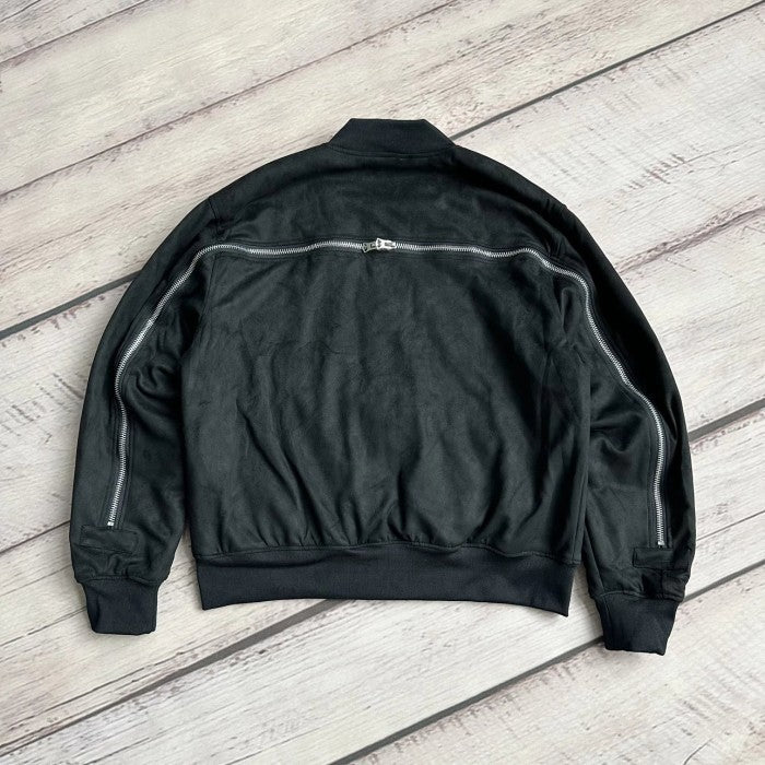 DRies Van Noten Backzip AW14 Black Bomber Jacket