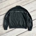 DRies Van Noten Backzip AW14 Black Bomber Jacket