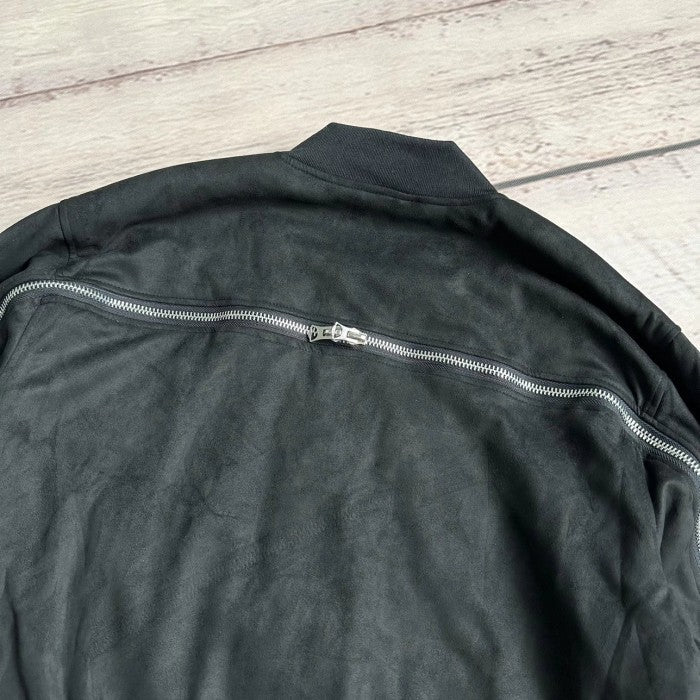 DRies Van Noten Backzip AW14 Black Bomber Jacket