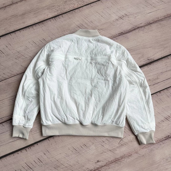 DRies Van Noten Backzip AW14 White Bomber Jacket