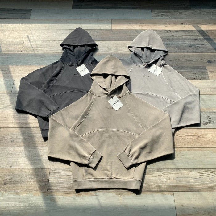 GRAILZ - Pigment Dyed Streamline Washed Hoodie - 23SS