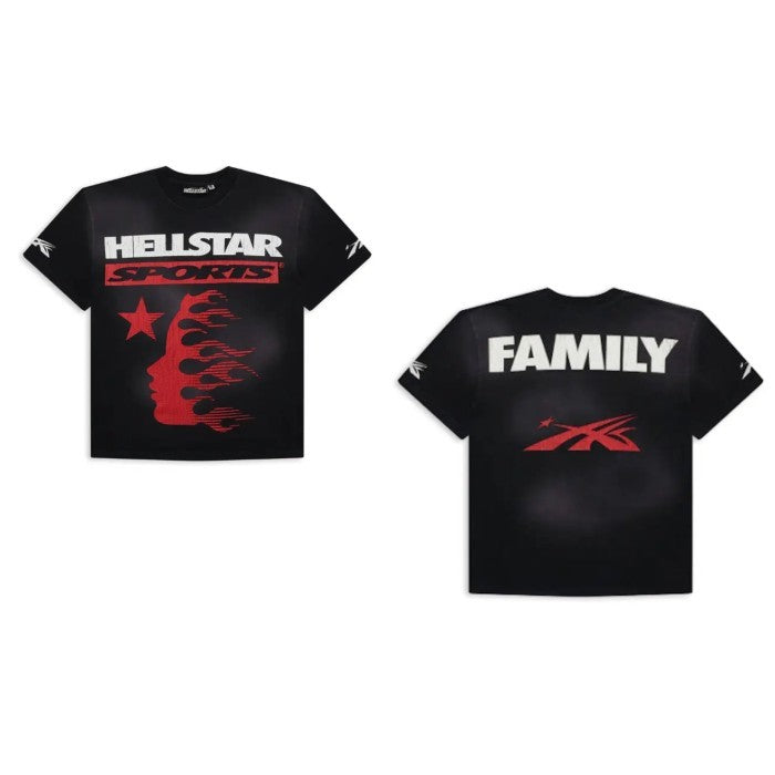 Hellstar Sports Family T-shirt - Black