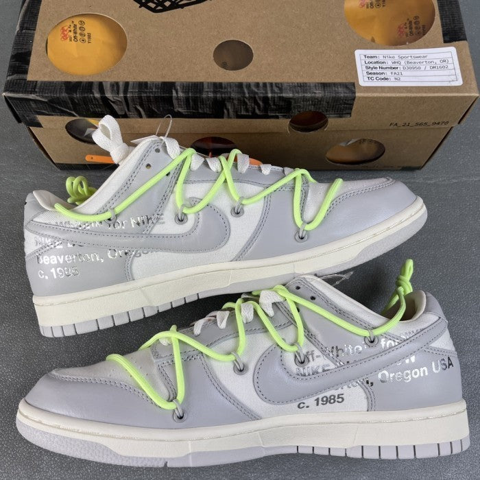 Off-White X Nike Dunk Low “The Lot 43 Of 50” - DM1602-128
