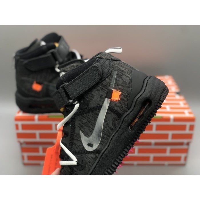 Off-White x Nike Air Force 1 Mid Black