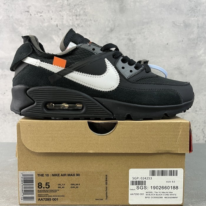 Off-White x Nike Air Max 90 Black