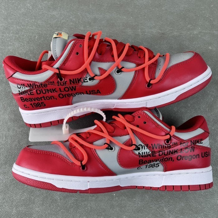 Off-White x Nike Dunk Low University Red