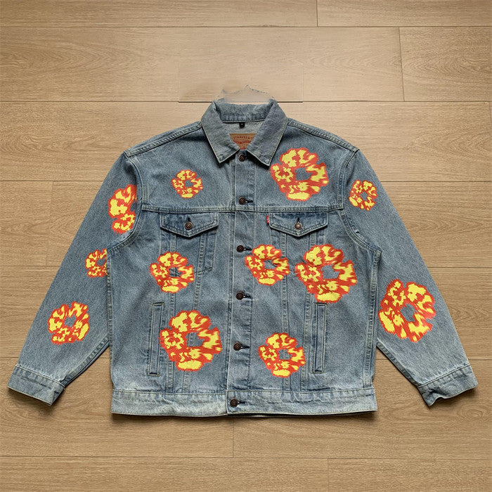 Offset x Denim Tears - Light Wash Levi's 501 Jeans Jacket