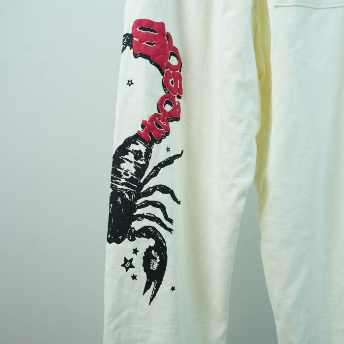 Sp5der x Mariah The Scientist Scorpion Sweatpants - Cream
