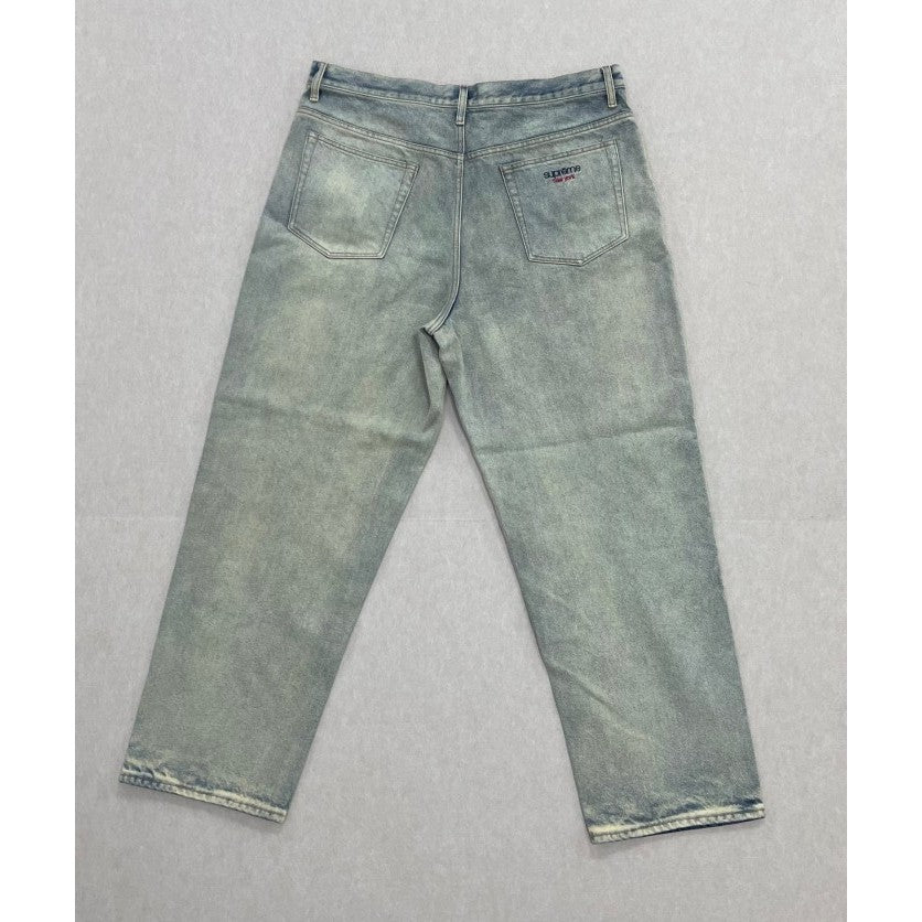 Supreme Baggy Jeans - Dirty Indigo