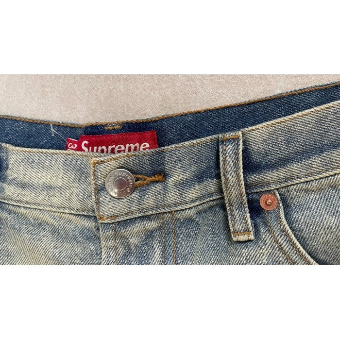 Supreme Baggy Jeans - Dirty Indigo