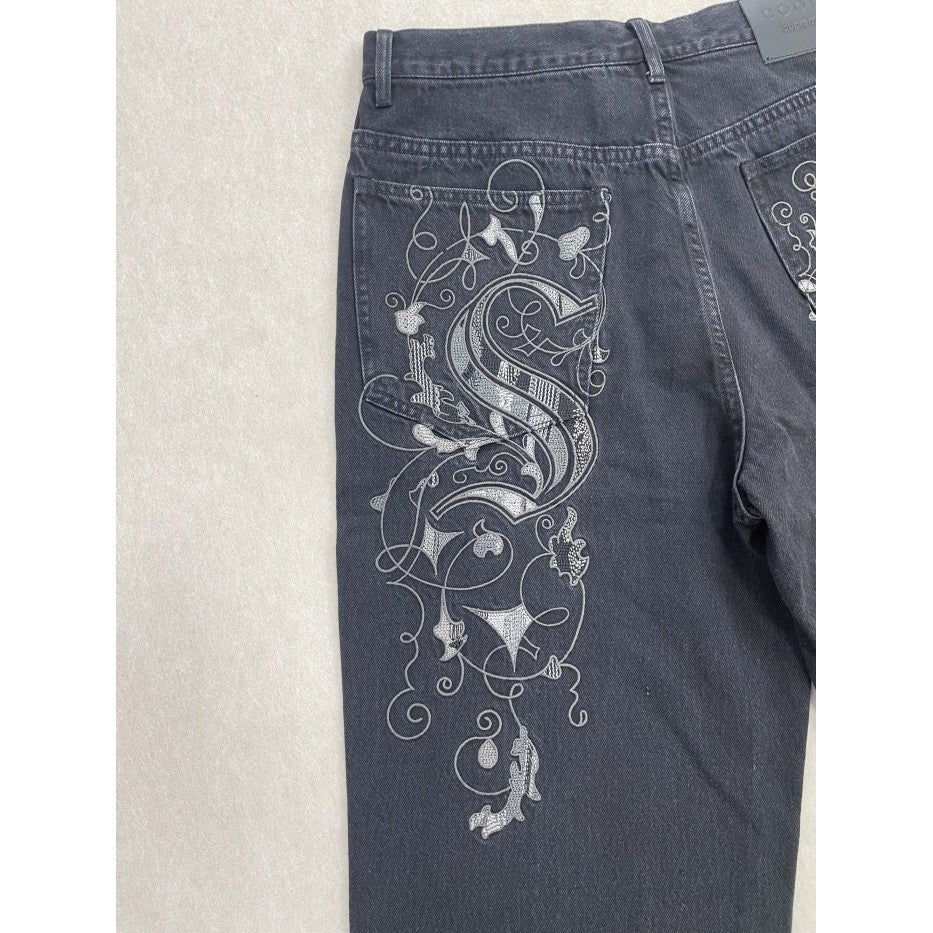 Supreme Coogi Baggy Jeans - Black