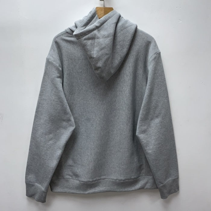 Supreme Cross Box Logo Hoodie Sweatshirt - Heather Grey