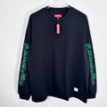 Supreme Old English Long Sleeve Top - Black