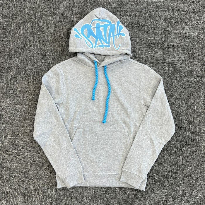 Syna World Logo Tracksuit - Grey/Blue