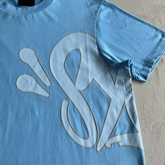 Syna World Syna Logo T-shirt & Short Set/ Suit - Sky Blue