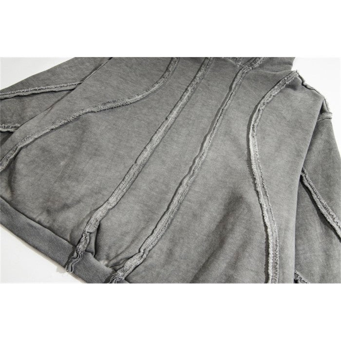 Thug Club Gladiator Zip-up Hoodie [Black/Grey/White]