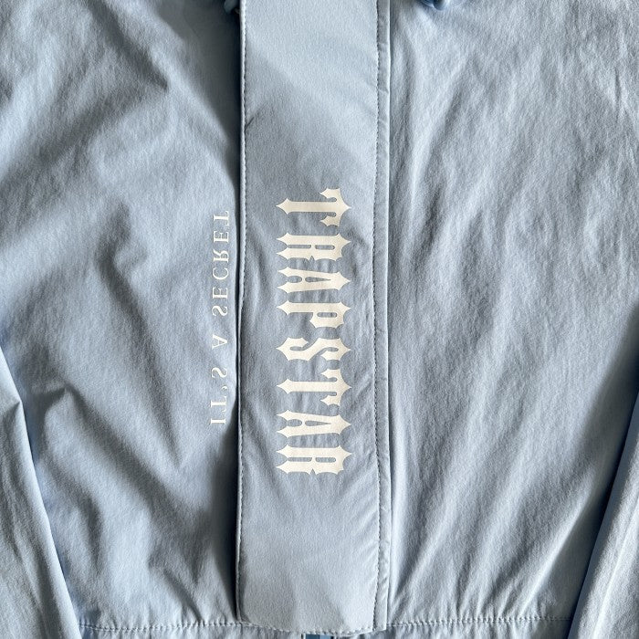 Trapstar Decoded Windbreaker Jacket - Cashmere Blue