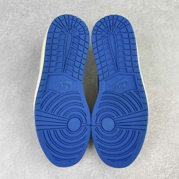 Travis Scott x Fragment Design x Air Jordan 1 Retro Low 'Military Blue' DM7866-140