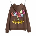 Travis Scott x McDonald's Cj Smile Hoodie Brown
