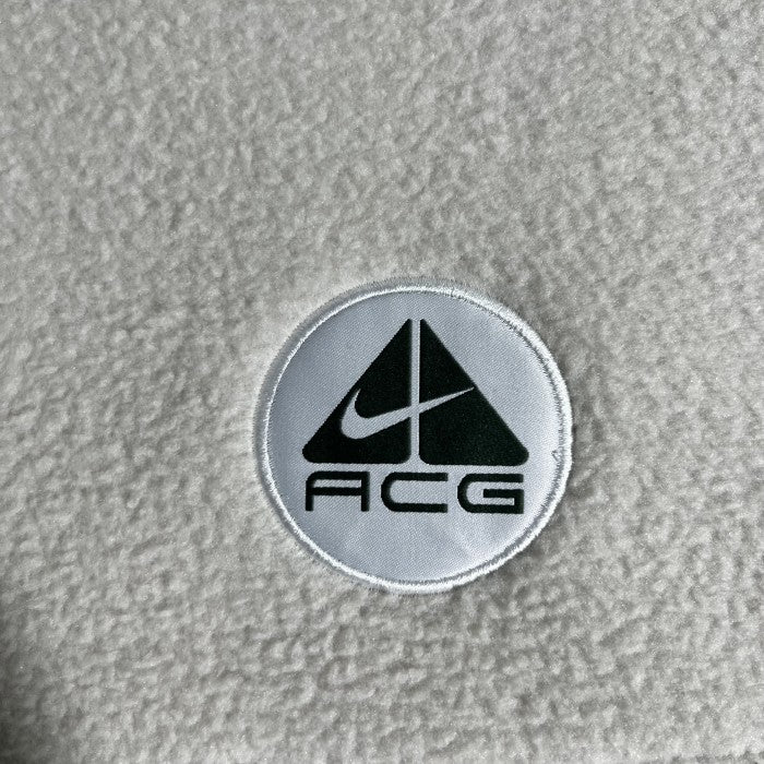 Vintage Nike ACG Ninja Fleece White Sherpa Hoodie