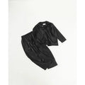 Maison Margiela Black Satin Pajama Set