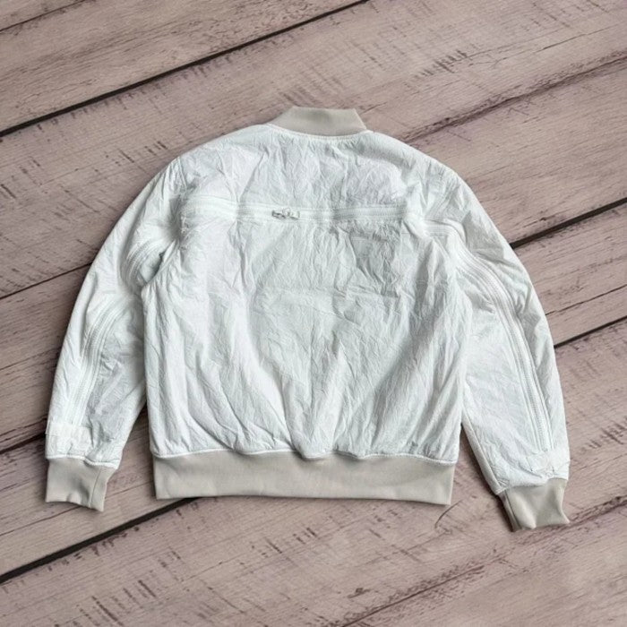 Dries Van Noten - White Vellow Bomber Jacket