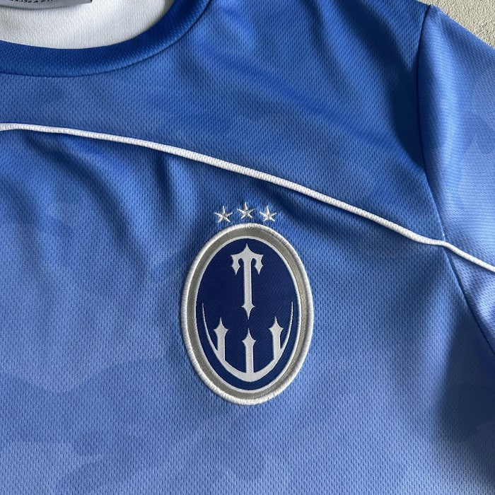 Trapstar Irongate Football Jersey - Camouflage Gradient Blue