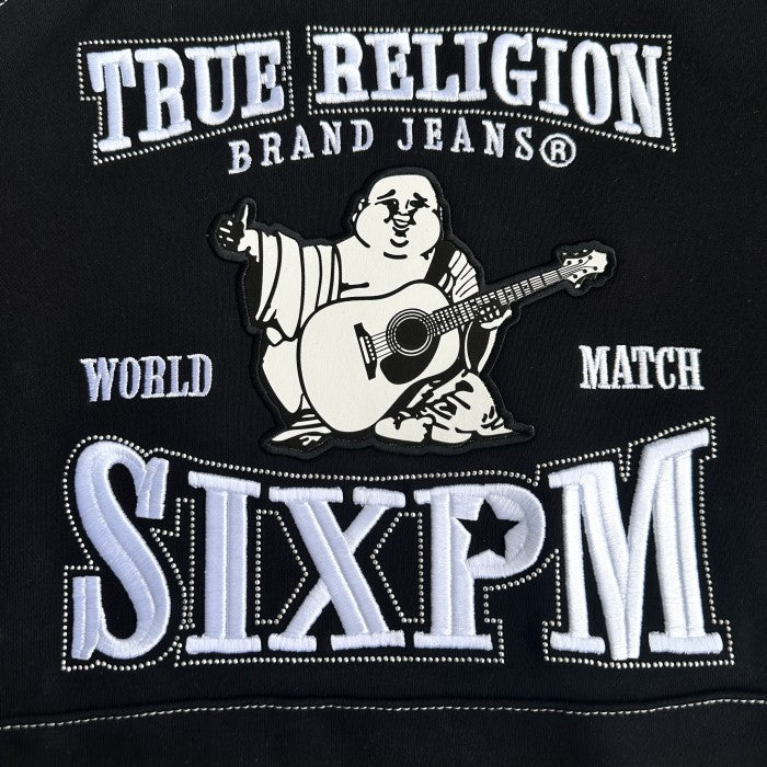 6PM x True Religion Buddha Hoodie - Black