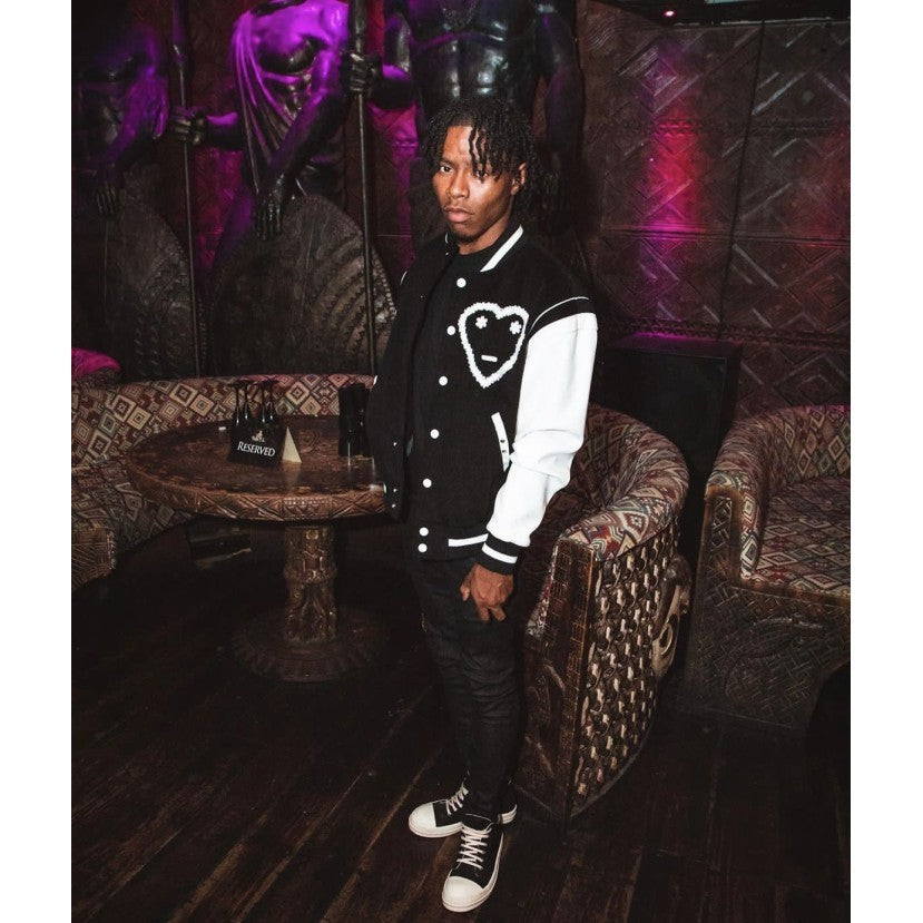 Carsicko - Don't Touch Black Varsity Jacket