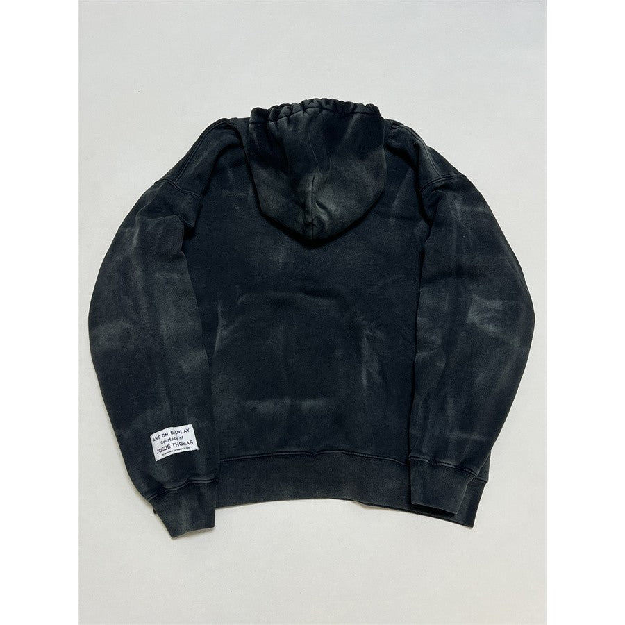 Gallery Dept. Sun Faded English Logo Hoodie - Black