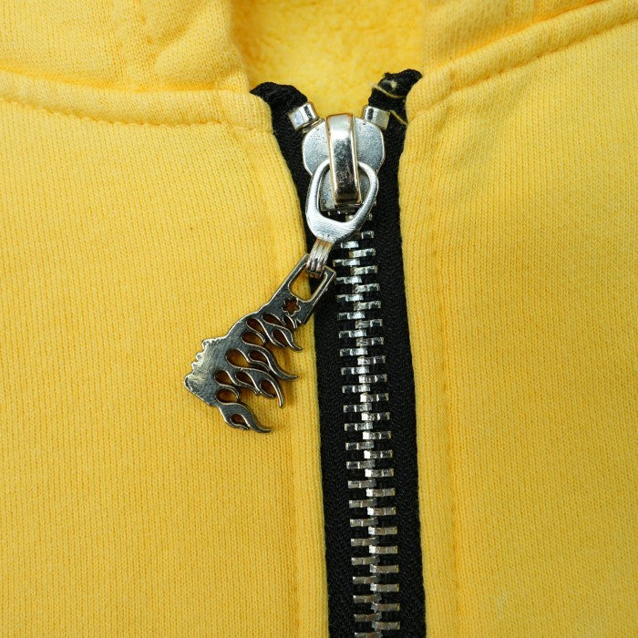 Hellstar Sports Zip-Up Sweatshirt - Yellow