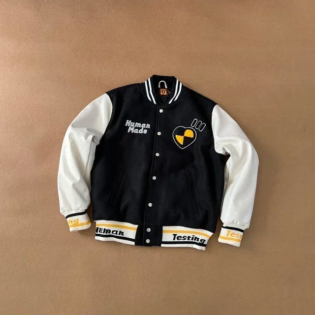 Human Made x Asap Rocky Human Testing Varsity Jacket