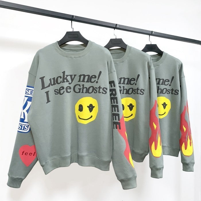 Lucky Me I See Ghost KSG CPFM Sweater Grey (CPFM Web Exclusive)