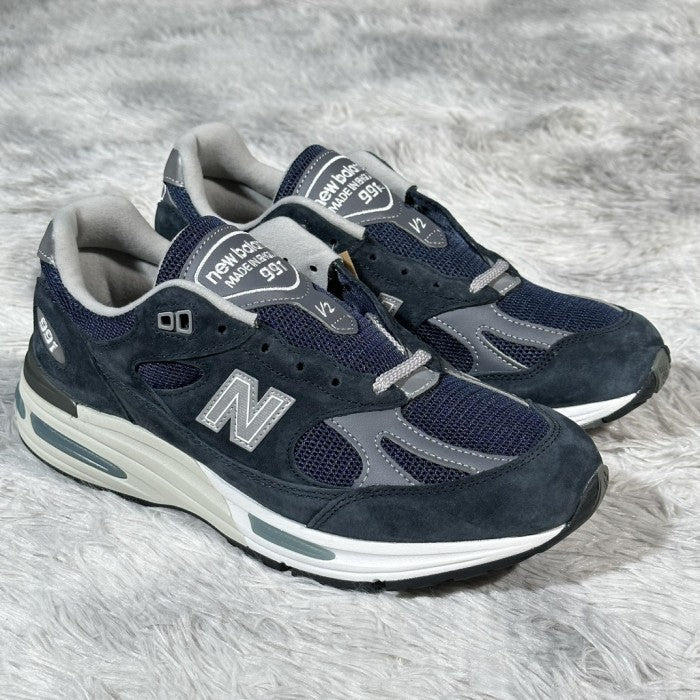 New Balance 991v2 Made in England 'Dark Navy' U991NV2
