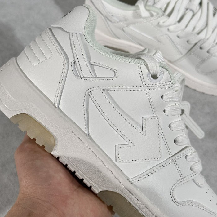 OFF-WHITE Out Of Office 'OOO' Low Tops Sneakers - All White