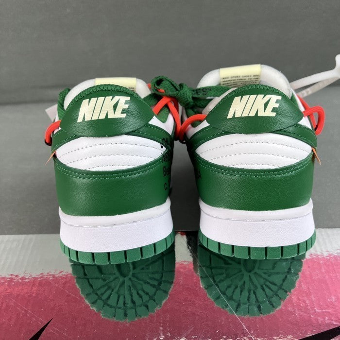Off-White x Nike Dunk Low Pine Green