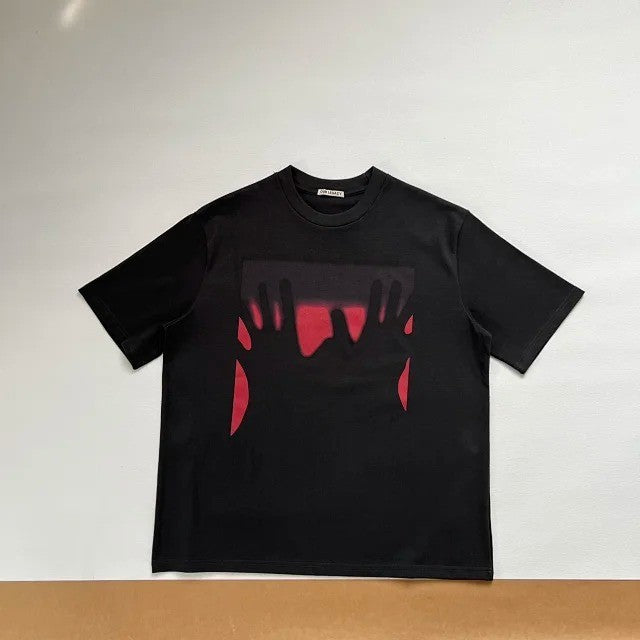 Our Legacy - Box T-Shirt - Red Taste Of Hands Print