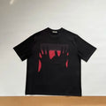 Our Legacy - Box T-Shirt - Red Taste Of Hands Print