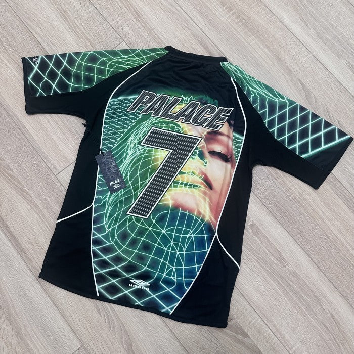 Palace x Umbro 3rd Goalie Shirt - Black Neon
