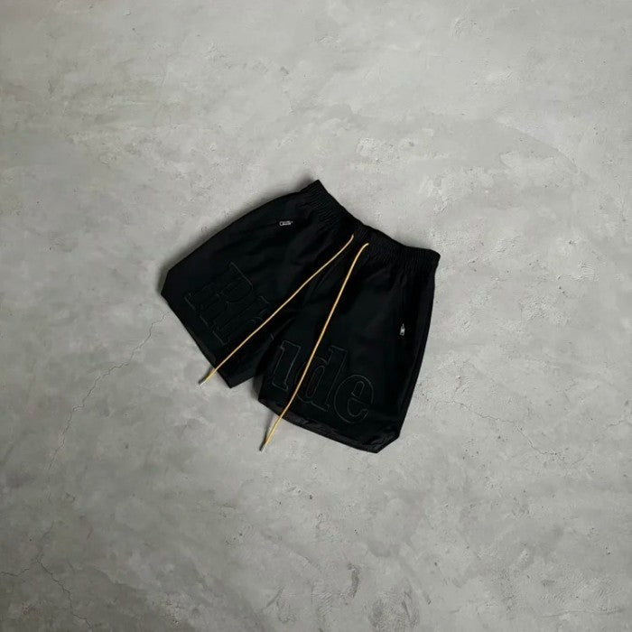Rhude - Embroidered Twill Logo Short