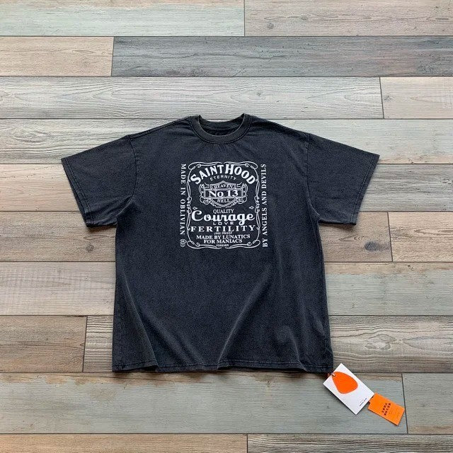 Saint Michael x NEIGHBORHOOD Skull Biker Tee