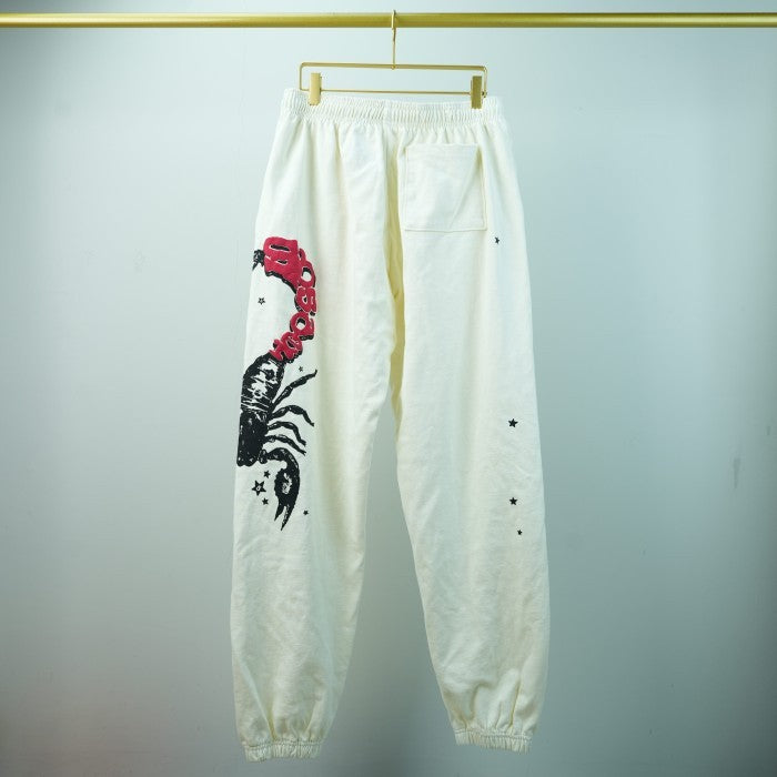 Sp5der x Mariah The Scientist Scorpion Sweatpants - Cream