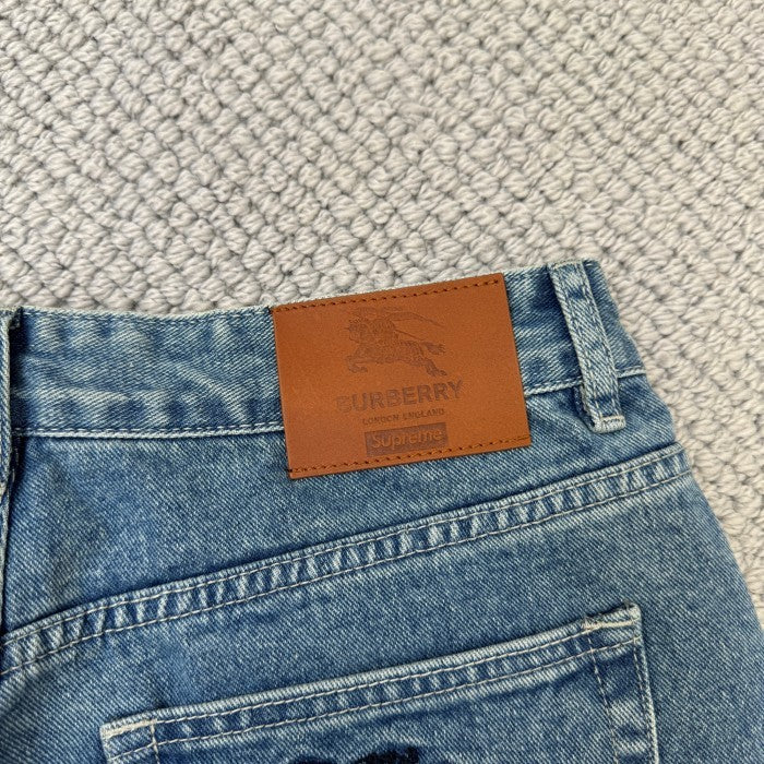 Supreme x BBR Regular Denim Jeans - Washed Blue