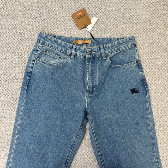 Supreme x BBR Regular Denim Jeans - Washed Blue