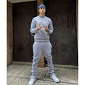 Syna Crewneck Tracksuit - Grey
