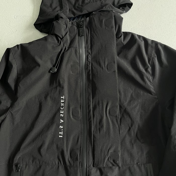 Trapstar Decoded Windbreaker Jacket - Black/White