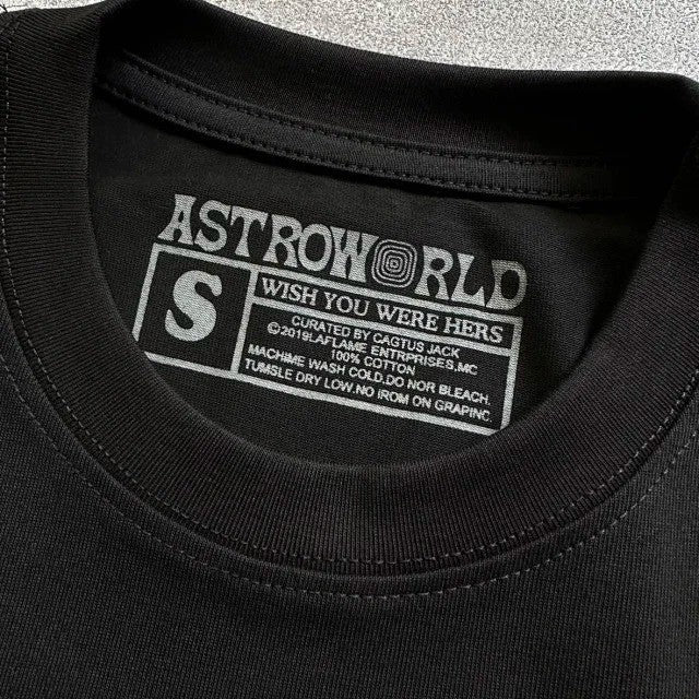 Travis Scott Astroworld Tour Tee Black