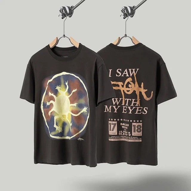 Travis Scott Utopia Is In Dallas Circus Maximus Tee