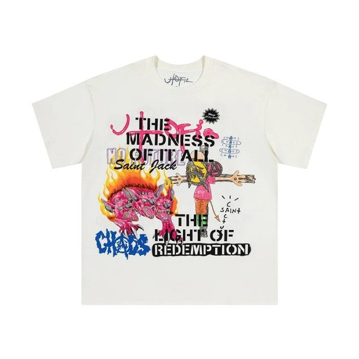 Travis Scott Utopia x St Michael Tee 3A 'White'