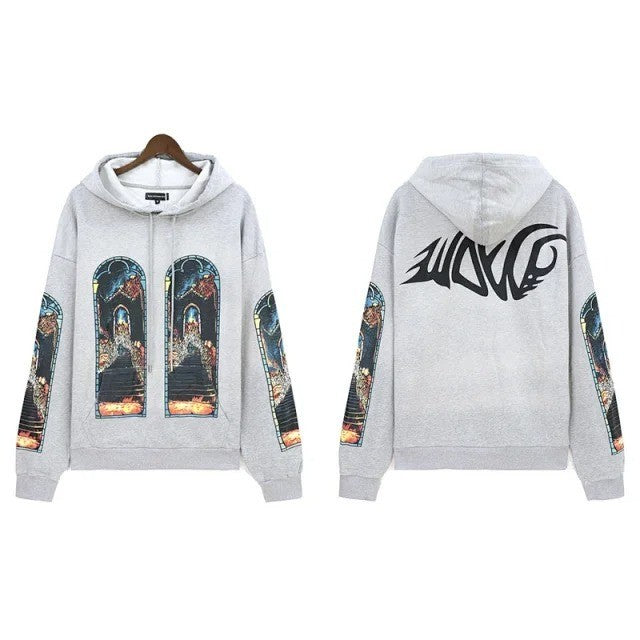 WHO DECIDES WAR By Ev Bravado - Descent Hoodie